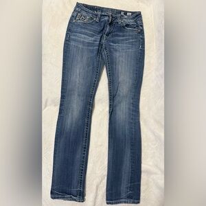 Miss Me Classic Blue Straight Leg Jeans
